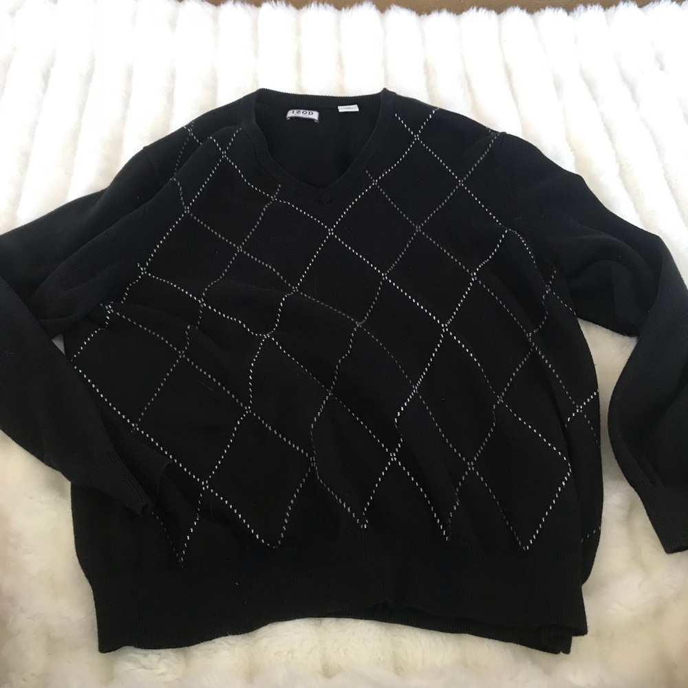 Mens izod pullover sweater